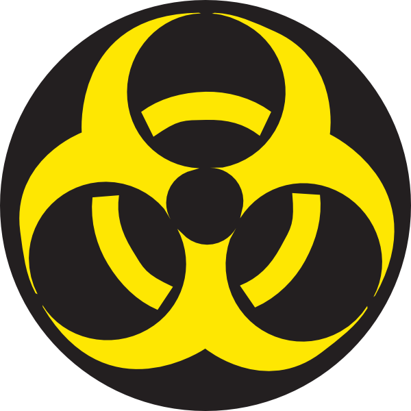 Biological Hazard Sign Transparent PNG Image