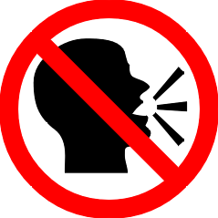 Silence Transparent PNG Image
