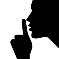 Silence Transparent PNG Image