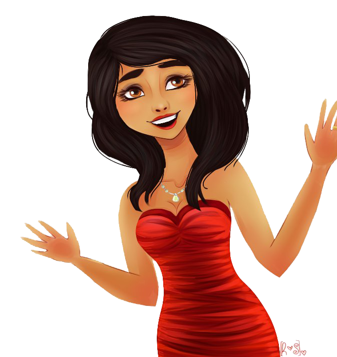 Goth Bella Transparent PNG Image