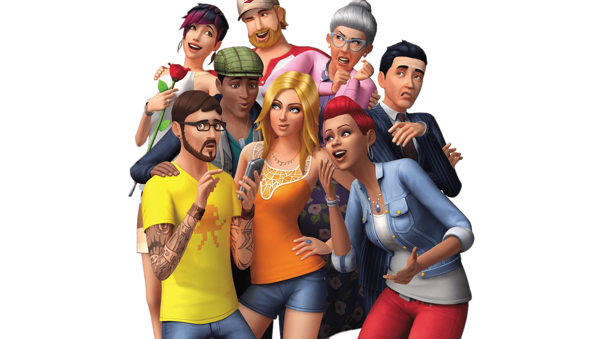 Sims The Characters Transparent PNG Image