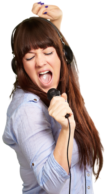 Singing Transparent PNG Image