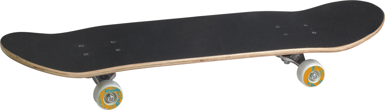 Single Skateboard Transparent PNG Image