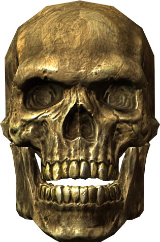 Skeleton Head Transparent PNG Image