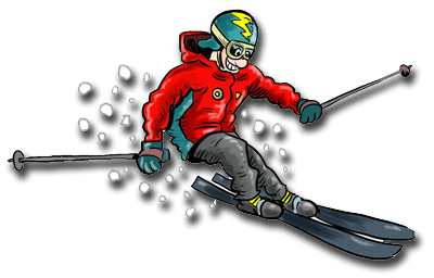 Skiing Transparent PNG Image