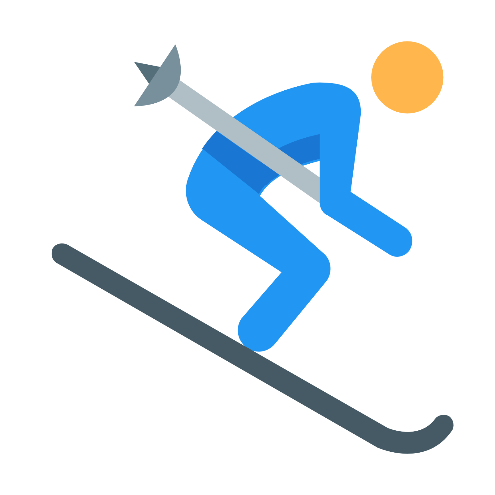 Skiing Background Transparent PNG Image