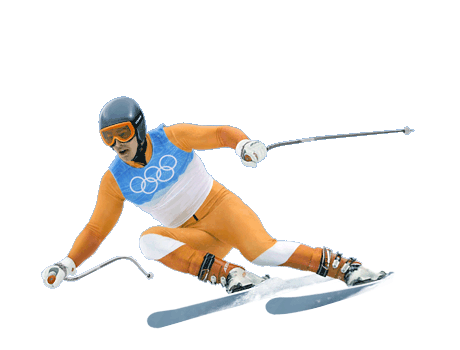 Skiing Transparent PNG Image