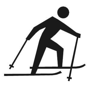 Skiing Transparent PNG Image