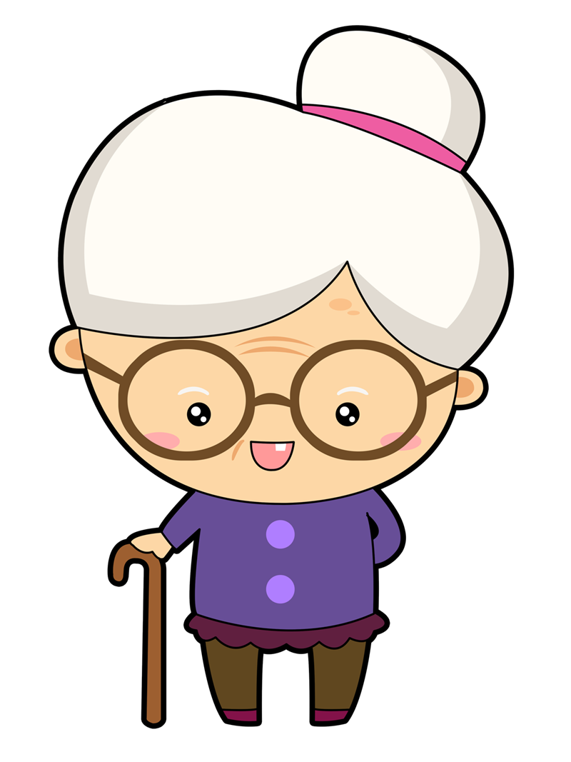 Grandma Transparent PNG Image