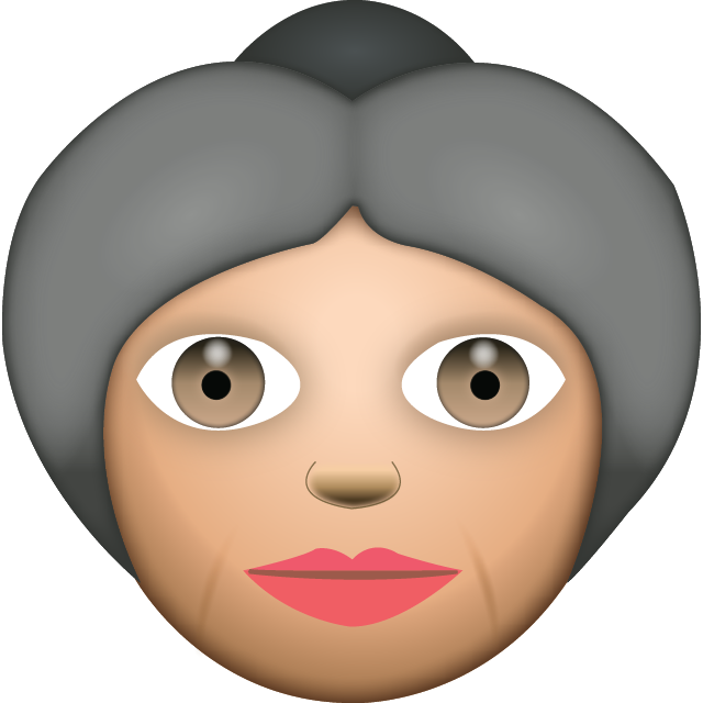 Grandma Transparent PNG Image