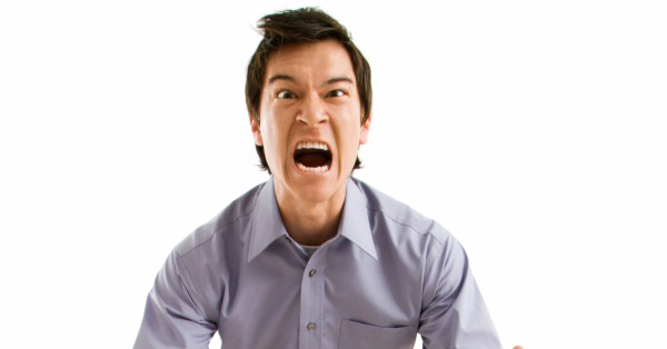 Angry Person Transparent PNG Image
