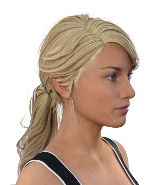 Blonde Transparent PNG Image
