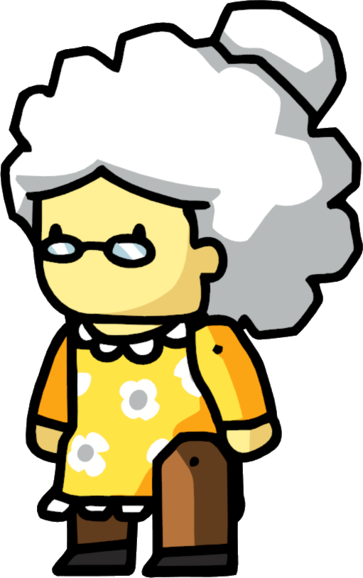 Grandmother Transparent PNG Image