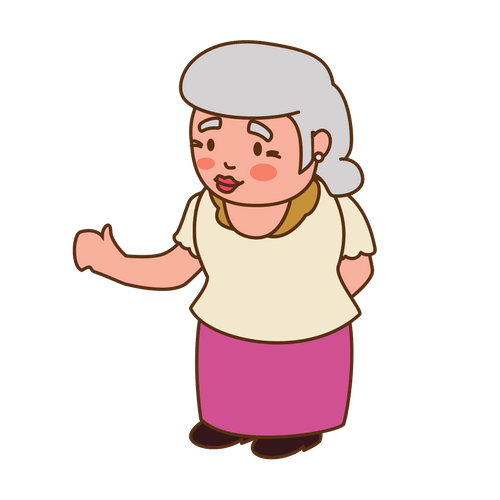 Grandmother Transparent PNG Image