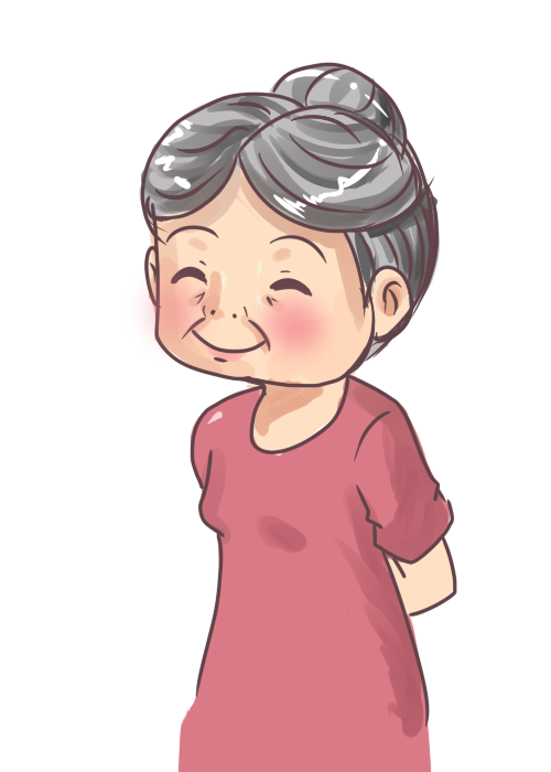 Grandmother Transparent PNG Image