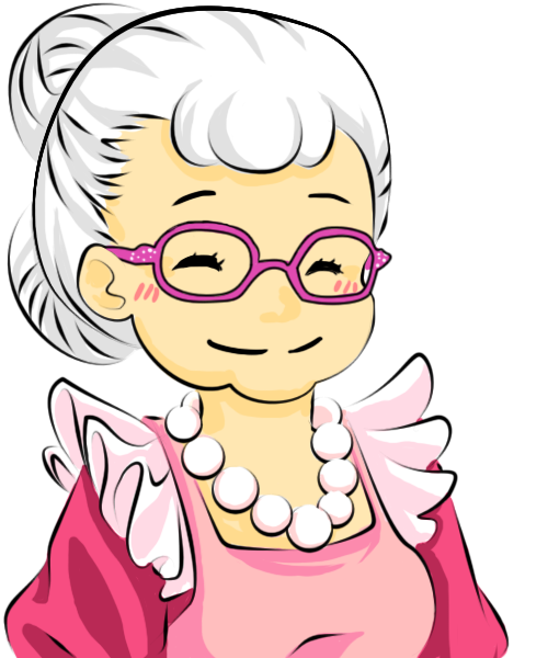 Grandmother Transparent PNG Image