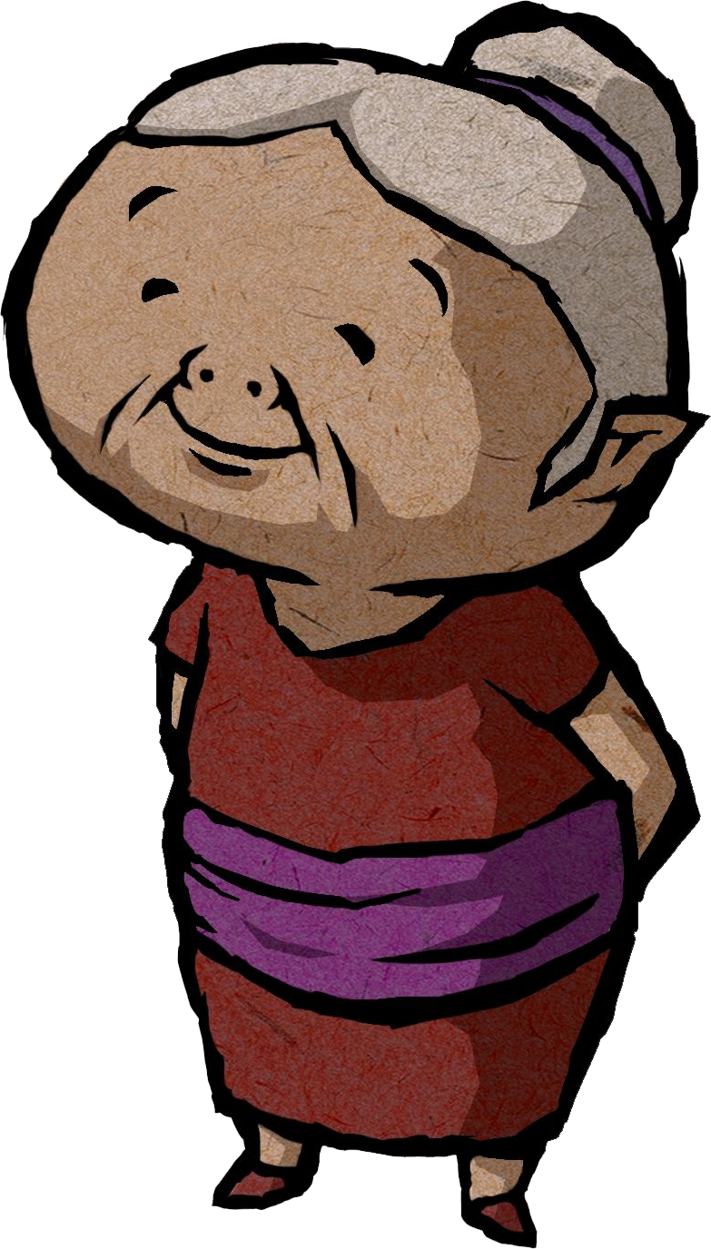 Grandmother Transparent PNG Image