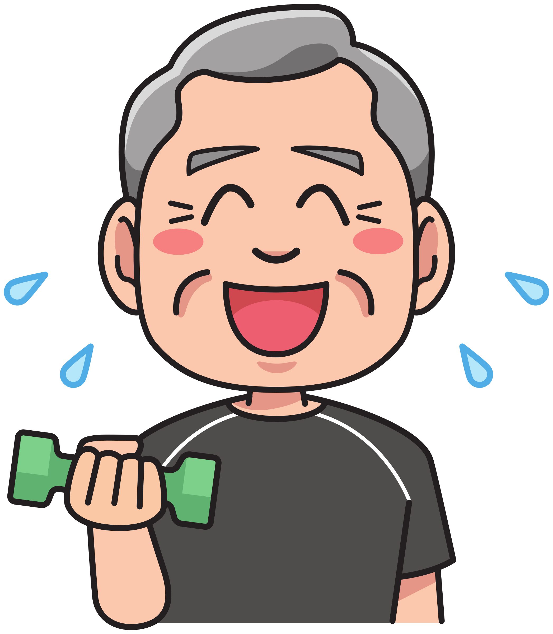 Grandfather Transparent PNG Image