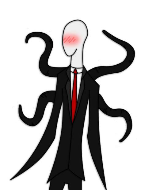 Slender Man Transparent PNG Image