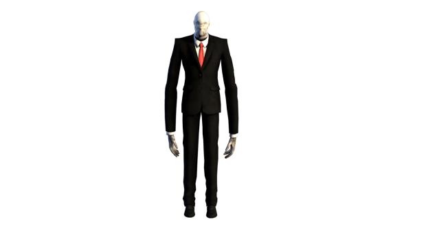 Slender Man Transparent PNG Image