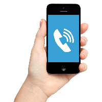 Smartphone In Hand PNG Image