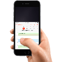 Smartphone In Hand PNG Image