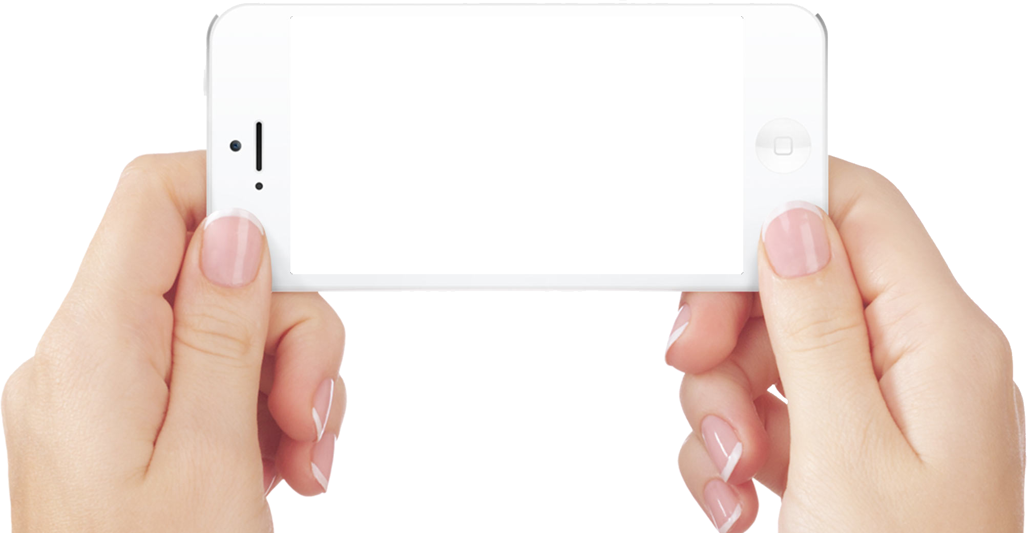 Smartphone Holding Female Hand Transparent PNG Image