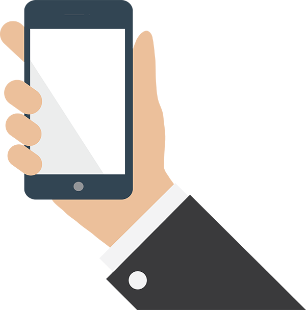 Smartphone Male Holding Hand Transparent PNG Image