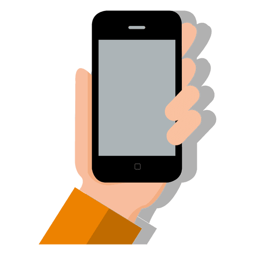 Smartphone Male Holding Hand Transparent PNG Image