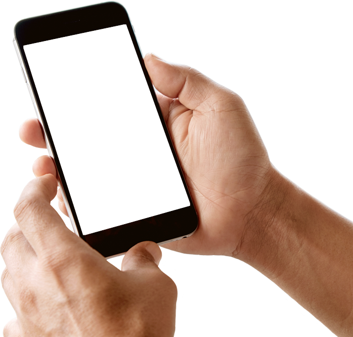 Smartphone Male Holding Hand Transparent PNG Image
