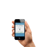 Smartphone In Hand PNG Image