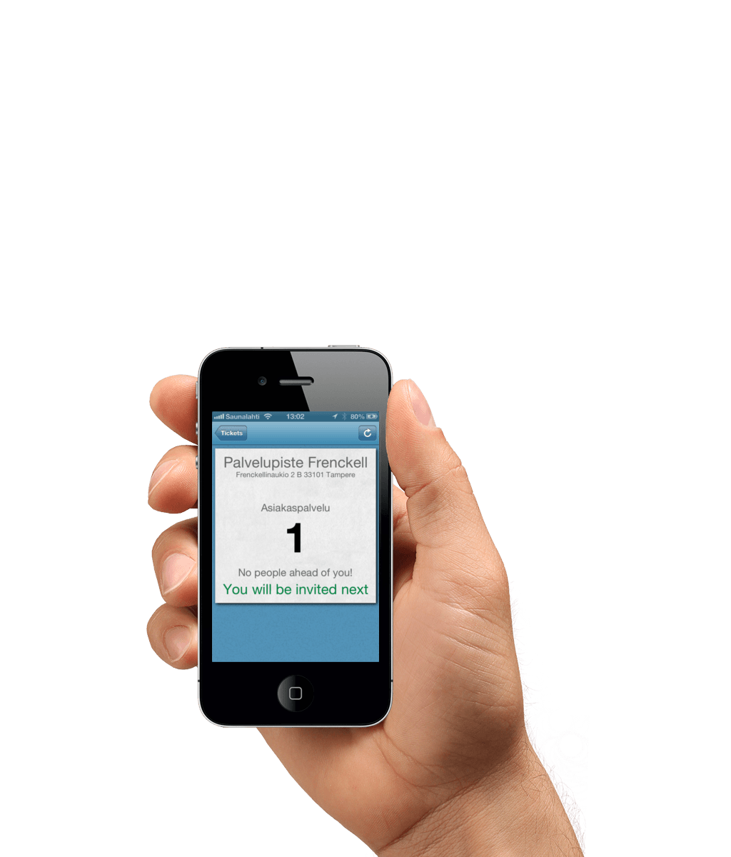 Smartphone In Hand Transparent PNG Image