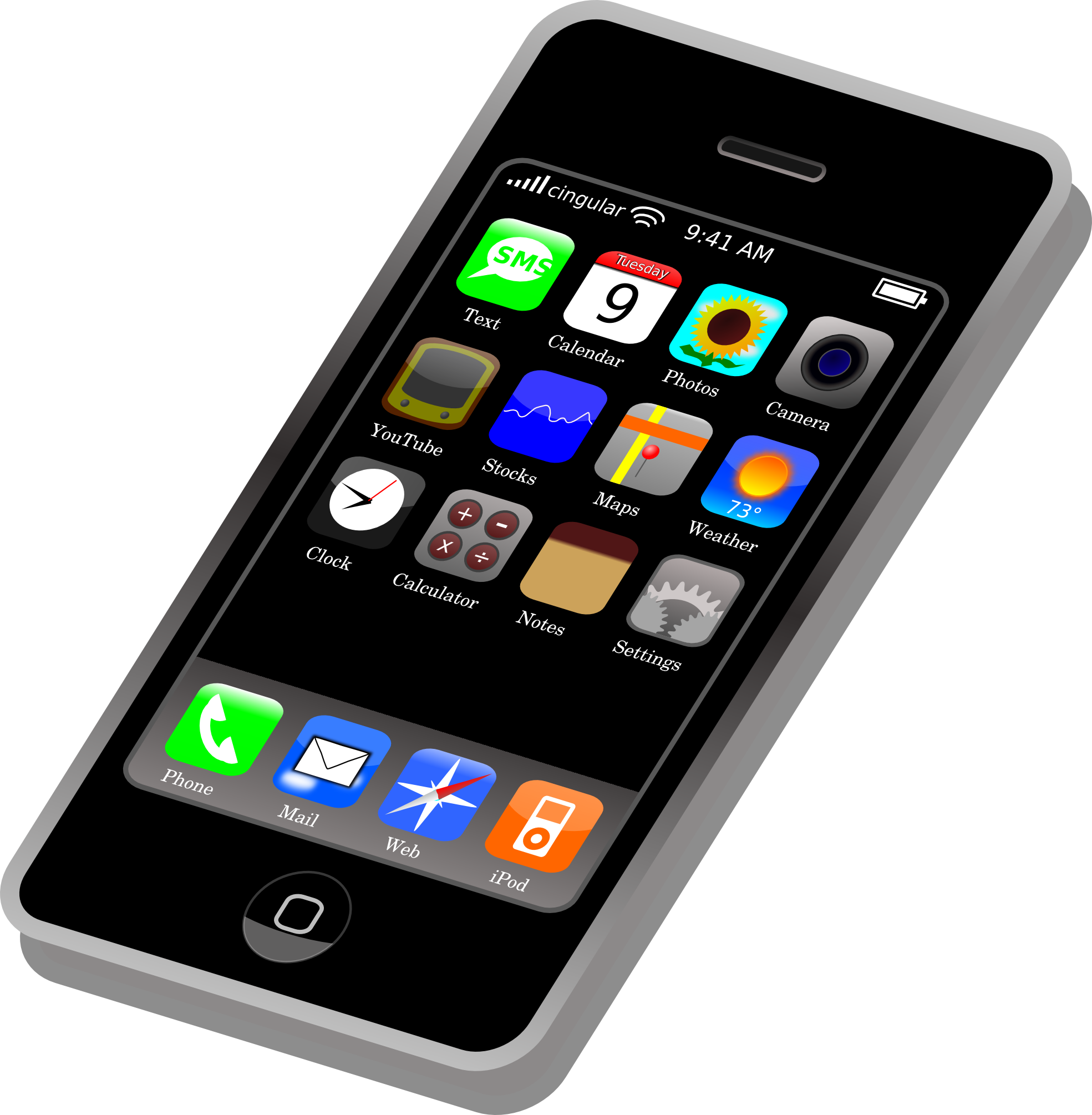 Smartphone Transparent PNG Image