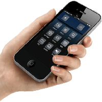 Smartphone In Hand PNG Image