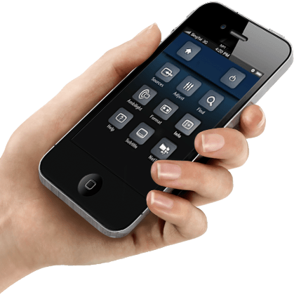 Smartphone In Hand Transparent PNG Image