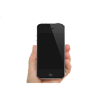 Smartphone In Hand PNG Image