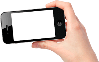 Smartphone In Hand Transparent PNG Image
