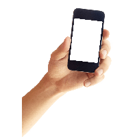 Smartphone In Hand PNG Image