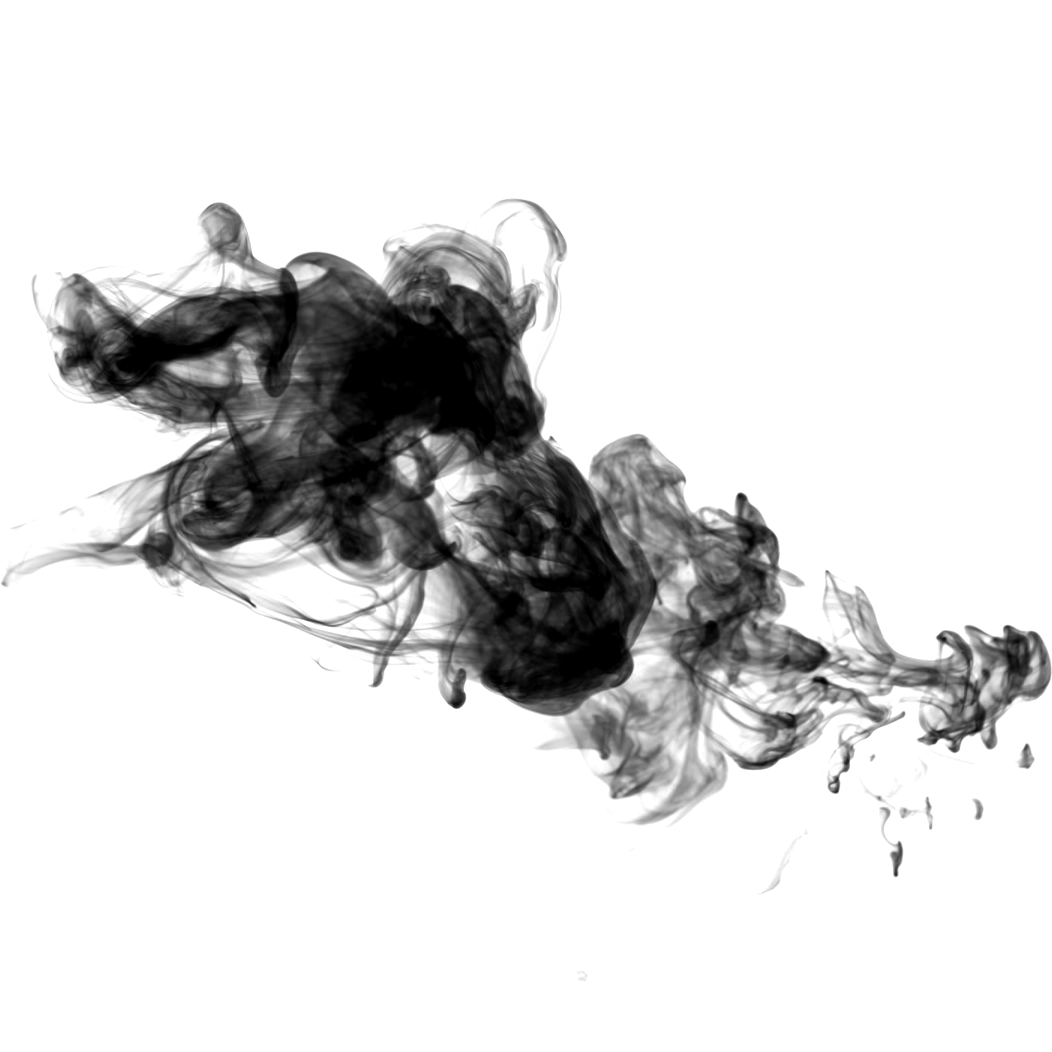 Dark Black Smoke Transparent PNG Image