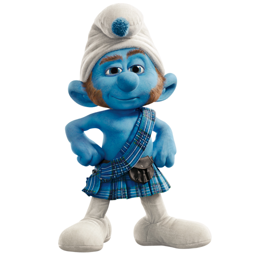 Smurfs Background Transparent PNG Image