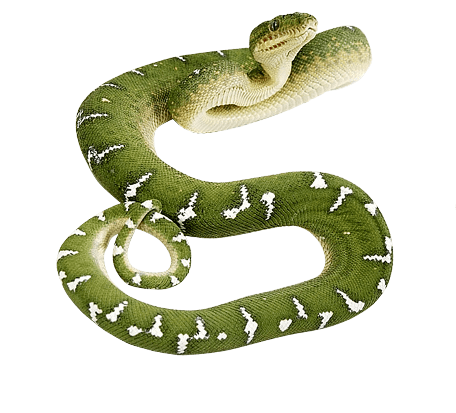 Green Snake Transparent PNG Image