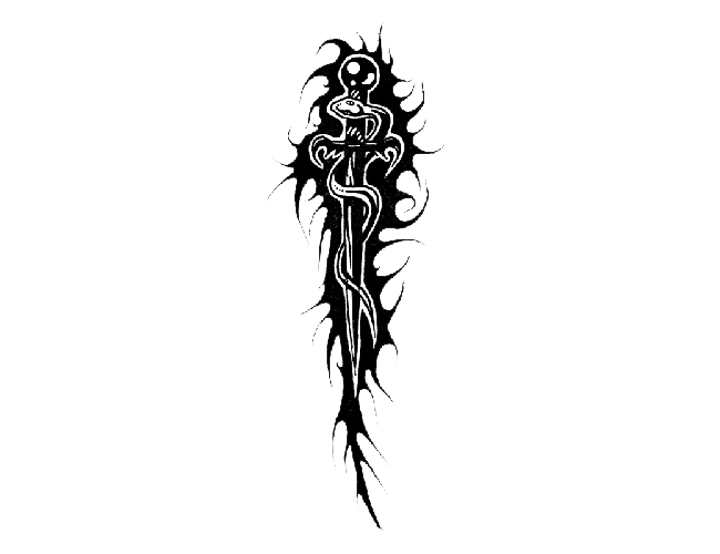 Snake Tattoo Transparent PNG Image