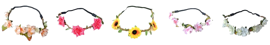 Snapchat Flower Crown Transparent PNG Image