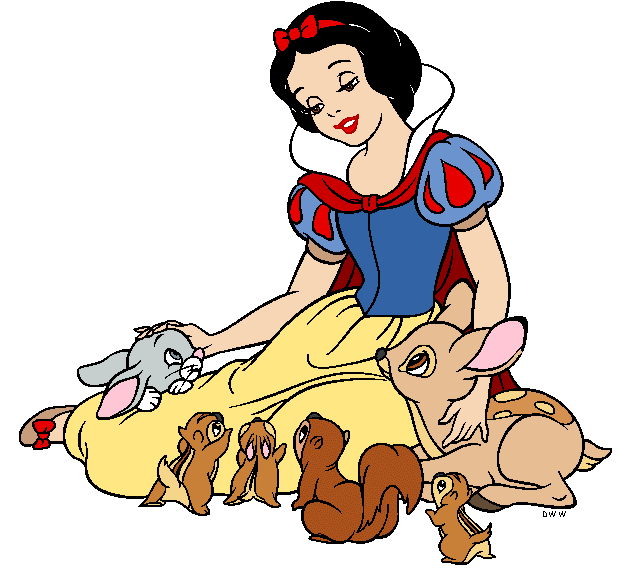 Snow White And The Seven Dwarfs Transparent PNG Image