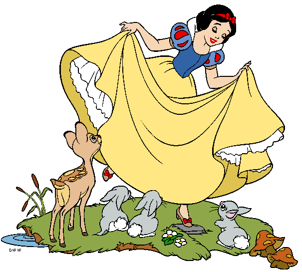 Snow White And The Seven Dwarfs Transparent PNG Image