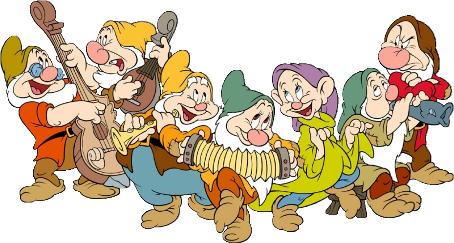 Snow White And The Seven Dwarfs Transparent PNG Image