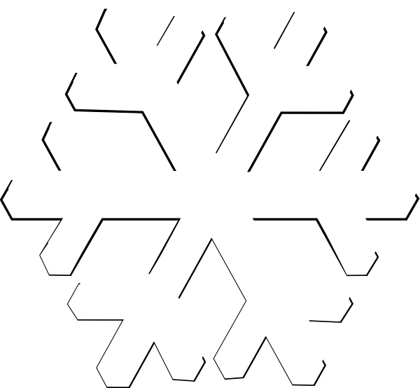 Snowflake Transparent PNG Image