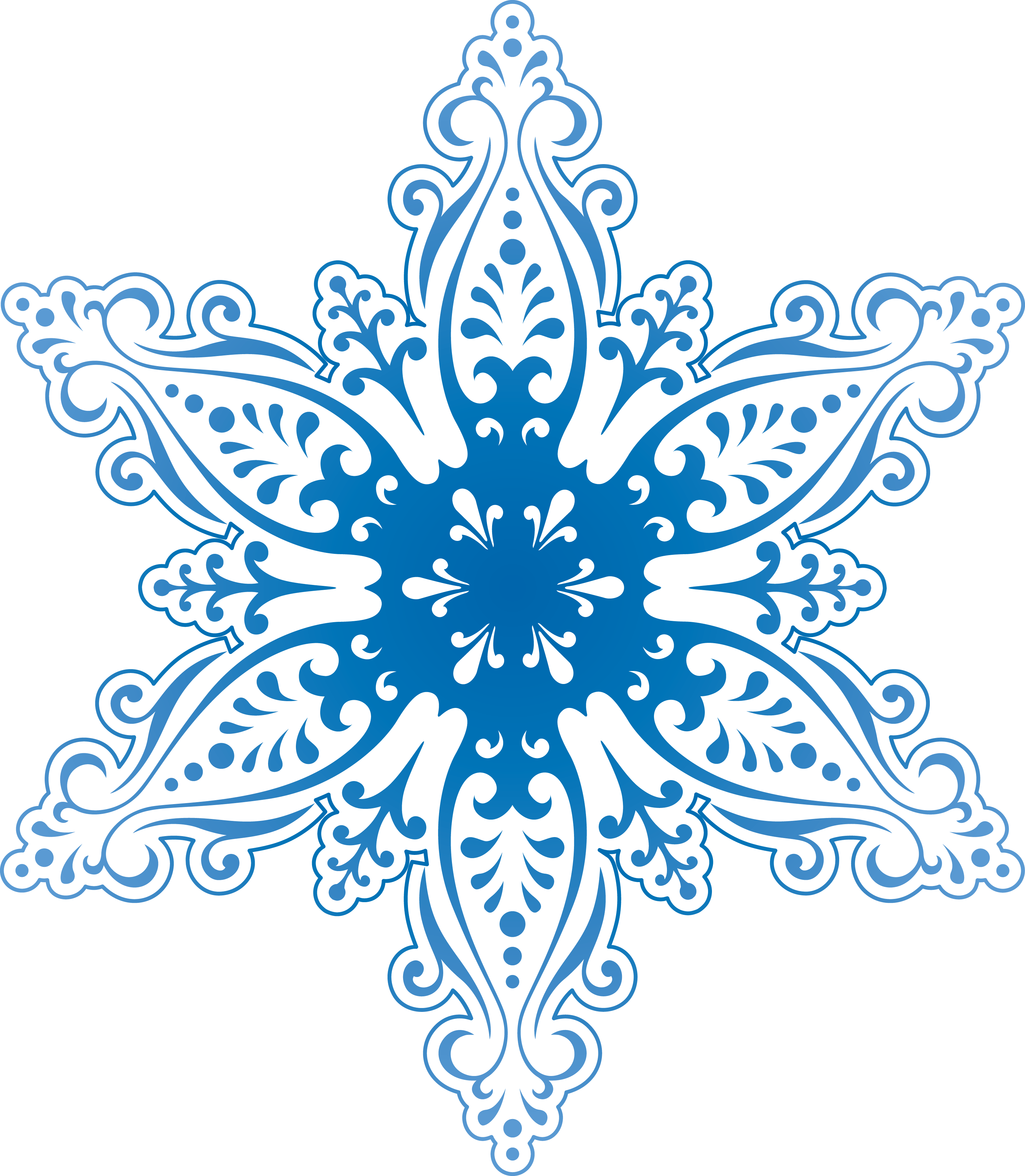 Snowflake Transparent PNG Image