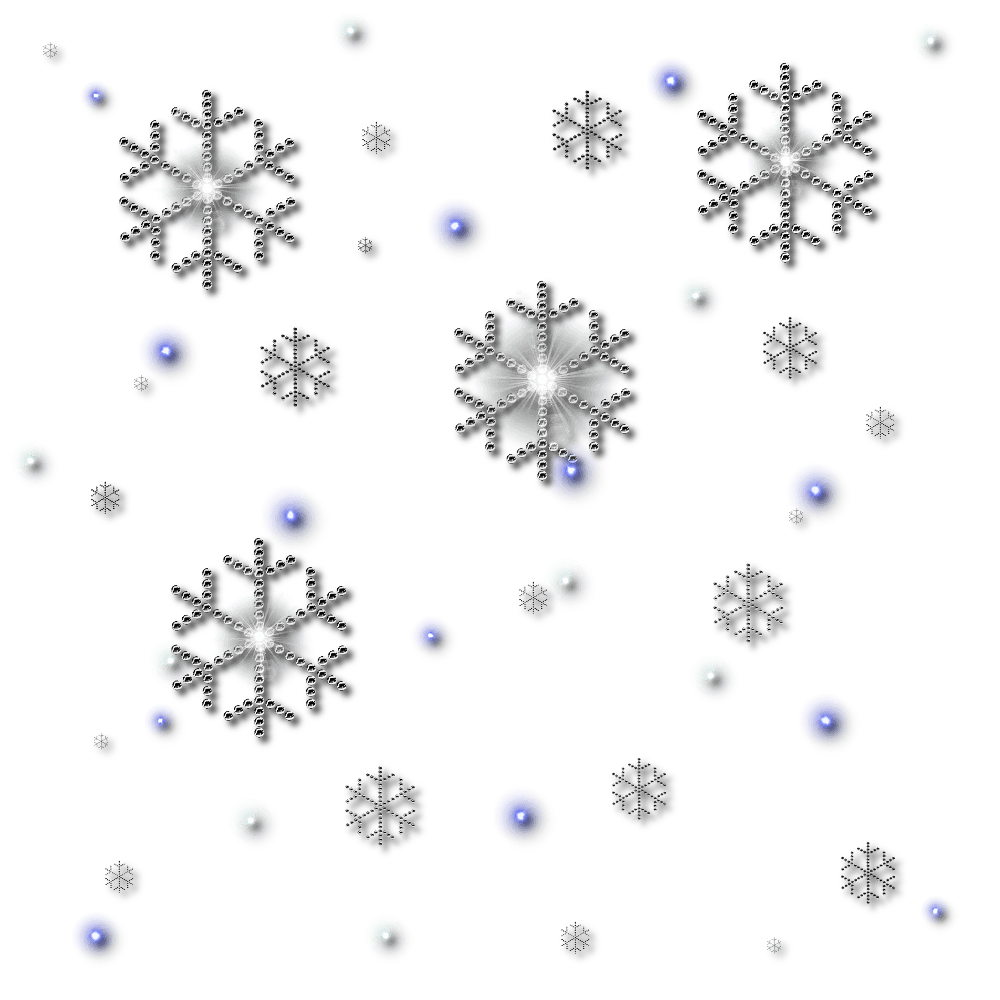 Snowflakes Transparent PNG Image