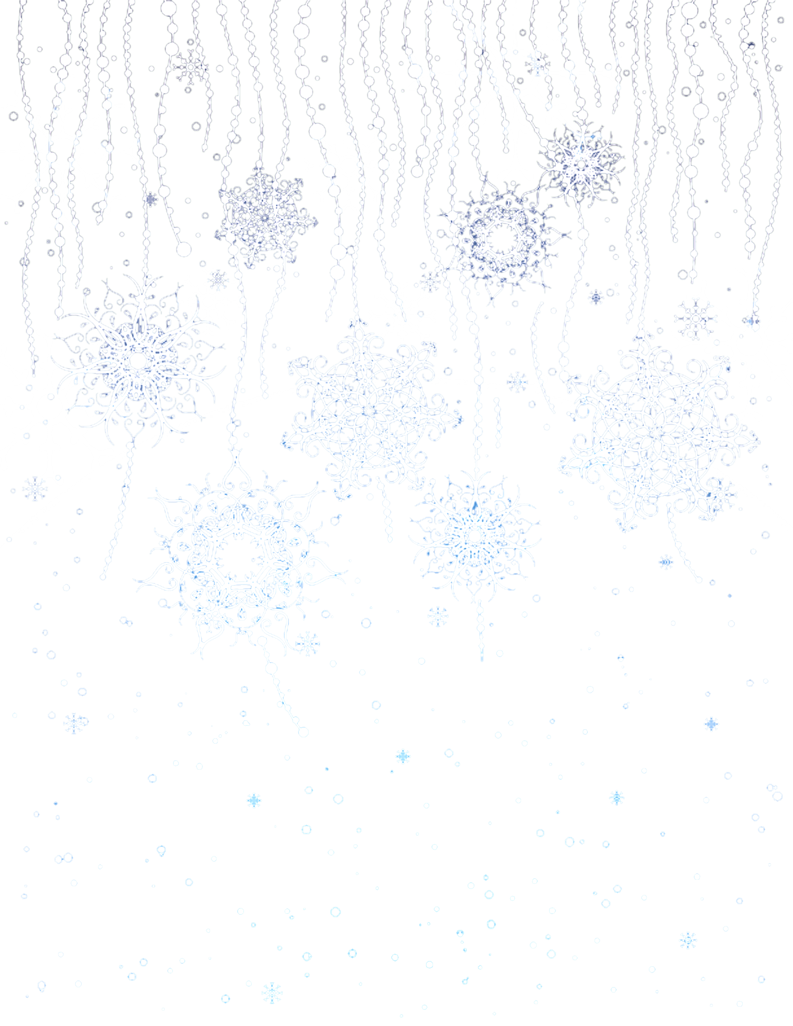 Snowflake Transparent PNG Image
